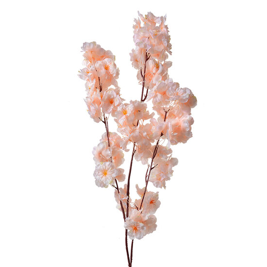 Clayre &amp; Eef   | Decoratie tak met bloemen Roze 20x10x106 cm | 5PL0075