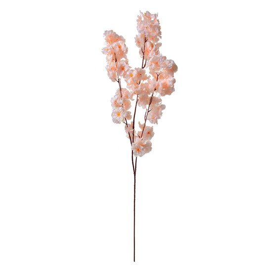 Clayre &amp; Eef   | Decoratie tak met bloemen Roze 20x10x106 cm | 5PL0075