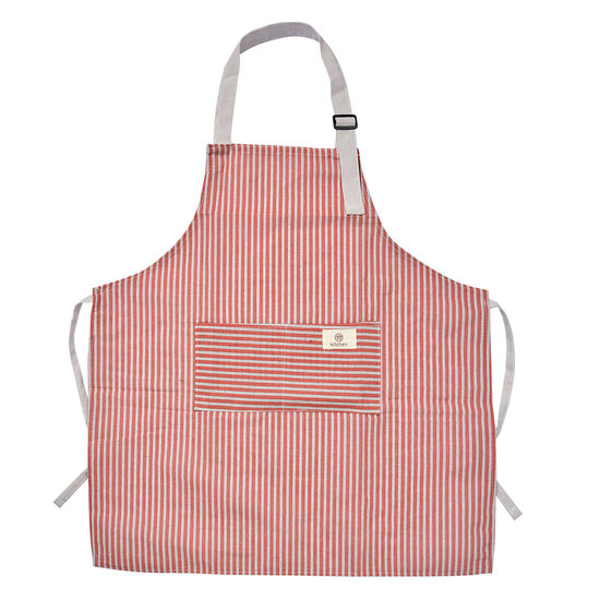 Clayre &amp; Eef   | Keukenschort Roze 65x70 cm | KT041.036P