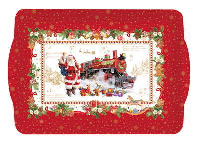 Dekoratief | Dienblad &#039;Christmas Memories&#039;, pvc, 33x22cm | A226041