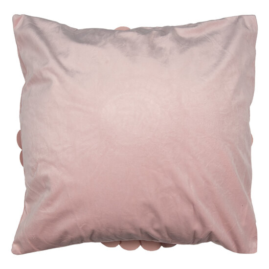 Clayre &amp; Eef   | Kussenhoes Roze 45x45 cm | KT021.363