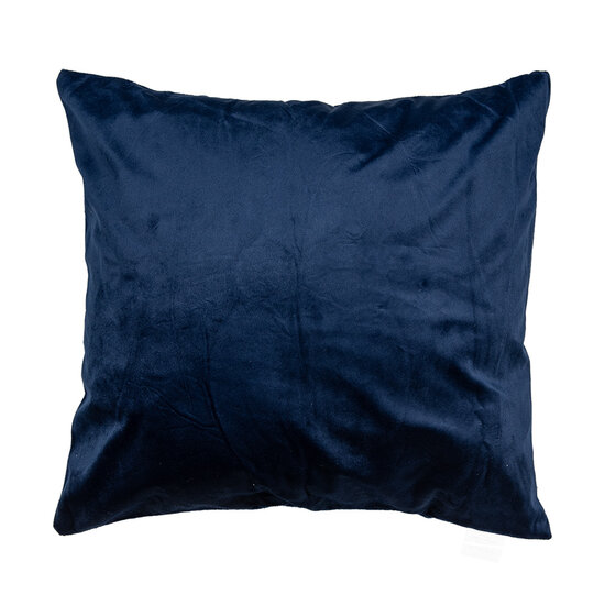 Clayre &amp; Eef   | Kussenhoes Blauw Wit 45x45 cm | KT021.360