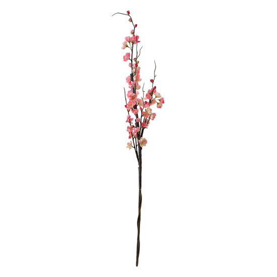 Clayre &amp; Eef   | Decoratie tak met bloemen Roze  7x7x115 cm | 5PL0110P