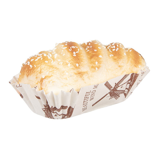 Clayre &amp; Eef   | Decoratie koekje Geel Bruin 10x5x5 cm | 65978