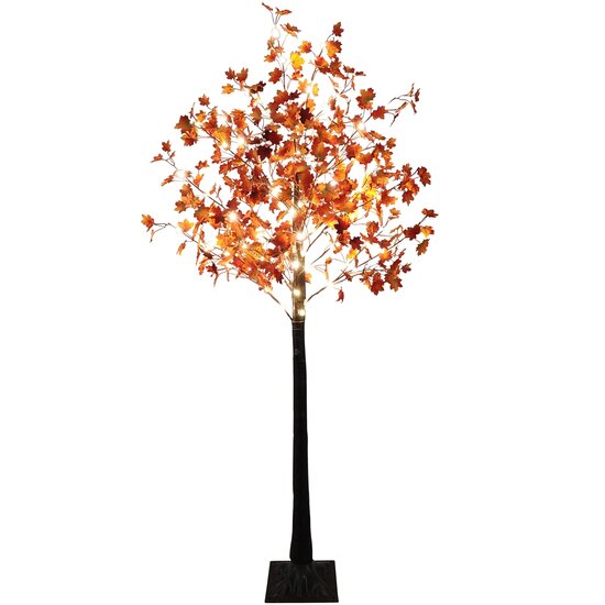 Dekoratief | Decoratieboom &#039;Maple Tree&#039;, papier/pvc/metaal, LED, 168cm | A250166