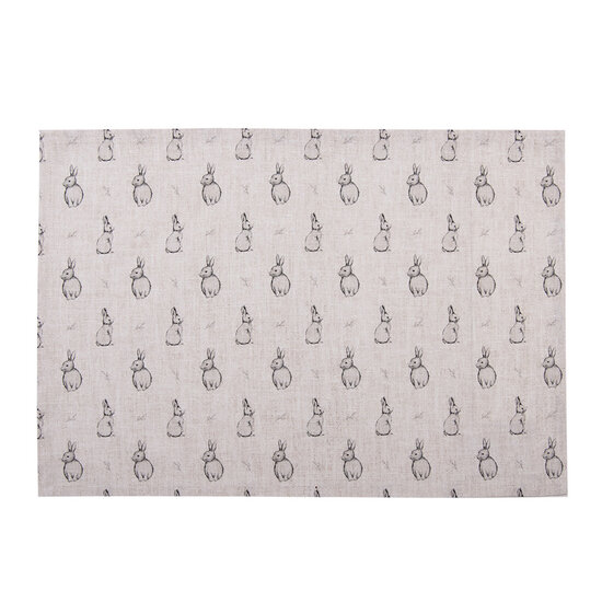 Clayre &amp; Eef   | Placemat (6) Beige Grijs 48x33 cm | BNS40