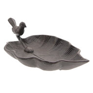 Clayre &amp; Eef   | Vogelbad Bruin 26x15x8 cm | 6Y3181