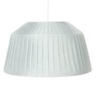 Clayre &amp; Eef   | Hanglamp Grijs, Blauw &oslash; 40x21 cm E27/max 1x60W | 6LAK0461LGR