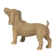 Decoratie hond 39*14*24 cm Bruin | 6PR2924 | Clayre &amp; Eef 1