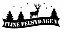 Fijne feestdagen kerst | Raamstickerset 7 delig herbruikbaar | Rosami Decoratiestickers 2