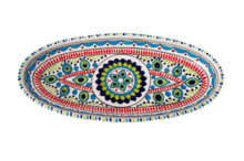 Pavo schaal ovaal 40 cm | OS.PA.40 | Dishes &amp; Deco