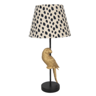 Clayre &amp; Eef   | Tafellamp Lamp Meerkleurig &oslash; 25x51 cm E27/max 1x60W | 6LMC0032