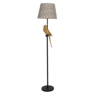 Clayre &amp; Eef   | Vloerlamp zwart &oslash; 37x165 cm E27/max 1x60W | 5LMC0005