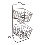 Clayre &amp; Eef   | Opbergrek Manden Bruin 25x25x57 cm | 6Y4303