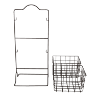 Clayre &amp; Eef   | Opbergrek Manden Bruin 25x25x57 cm | 6Y4303