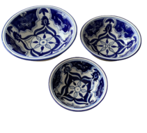 Salade set 3 delig Blue Fond | BLF.SK.3D | Dishes &amp; Deco