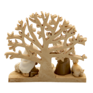 Clayre &amp; Eef   | Kerstdecoratie Beeld Jezus Bruin 11x5x10 cm | 6PR4743