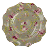 Clayre &amp; Eef   | Servies Dinerbord Groen &oslash; 28x2 cm | 6CE1292