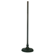 Clayre &amp; Eef   | Lampenvoet Vloerlamp Tiffany Bruin &oslash; 30x165 cm E27/max 2x60W | 5LL-9454