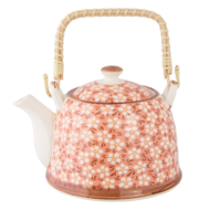 Theepot 18*14*12 cm / 700 ml Roze | 6CETE0006 | Clayre &amp; Eef