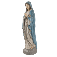 Decoratie beeld Maria 15*11*50 cm Grijs | 6PR1141 | Clayre &amp; Eef 2