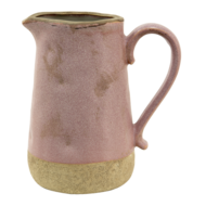 6CE1381L Decoratieve Schenkkan Roze, Beige 2200 ml 20*14*23 cm Roze | 6CE1381L | Clayre &amp; Eef