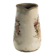 6CE1420 Decoratieve Schenkkan Roze, Beige 1500 ml 16*11*18 cm Roze | 6CE1420 | Clayre &amp; Eef 3