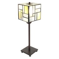 5ll-6190-tiffany-tafellamp-131328-cm-e14-max-125w-bruin-beige-wit-glas-metaal-vierkant-tiffany-bureaulamp-tiffany-lampen