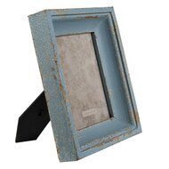 2f0861-fotolijst-1317-cm-blauw-hout-glas-rechthoek-fotokader-wissellijst