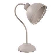 Clayre &amp; Eef   | Bureaulamp Grijs 15x25x35 cm E27/max 1x60W | 6LMP553G