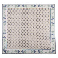 Clayre &amp; Eef   | Vierkant Tafelkleed Beige, Blauw, Groen 100x100 cm | BBF01