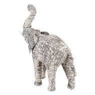 Clayre &amp; Eef   | Decoratie Beeld Olifant 30x12x32 cm | 65181M