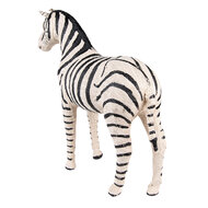 Clayre &amp; Eef   | Decoratie Beeld Zebra Zwart, Wit 27x10x28 cm | 65182M