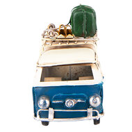 Clayre &amp; Eef   | Decoratie bus Blauw 11x5x9 cm | 6Y4957