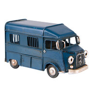 Clayre &amp; Eef   | Decoratie bus Blauw 16x7x9 cm | 6Y4958