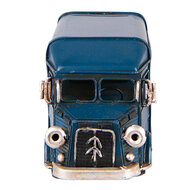 Clayre &amp; Eef   | Decoratie bus Blauw 16x7x9 cm | 6Y4958