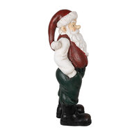 Clayre &amp; Eef   | Kerstdecoratie Beeld Rood, Wit 26x25x51 cm | 6PR3914