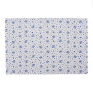 Clayre &amp; Eef   | Placemats Set van 6 Beige, Blauw 48x33 cm | BRB40