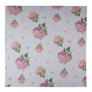 Clayre &amp; Eef   | Tafelkleed Wit, Roze, Groen 150x150 cm | VTG15