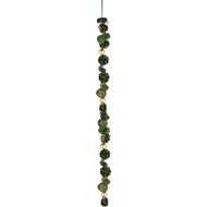 Dekoratief | Slinger groen m/gouden kerstballen, naturel, 150cm | A225276