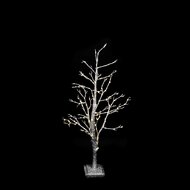 Dekoratief | Decoratieboom &#039;Silver Glitter&#039;, 185 LED, 90cm | A225970