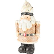 Dekoratief | Santa &#039;Biscuit&#039;, resina, LED, 24x17x46cm | A235870