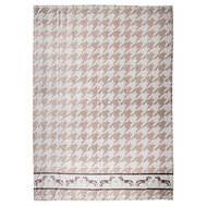 Clayre &amp; Eef   | Plaid Bruin Wit 130x170 cm | DHL60