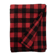 Clayre &amp; Eef   | Plaid Rood, Zwart 130x170 cm | KT060.145