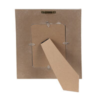 Clayre &amp; Eef   | Fotolijst Wit Beige 19x1x24 cm / 10x15 cm | 2F1097