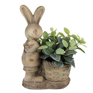 Clayre &amp; Eef   | Bloempot Binnen Bruin 38x22x49 cm | 6MG0031