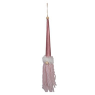 Clayre &amp; Eef   | Decoratie hanger Kabouter Roze 6x6x48 cm | 65612