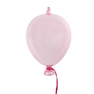 Clayre &amp; Eef   | Decoratie hanger ballon Roze &oslash; 7x14 cm | 6GL4436