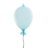 Clayre &amp; Eef   | Decoratie hanger ballon Blauw &oslash; 7x14 cm | 6GL4438