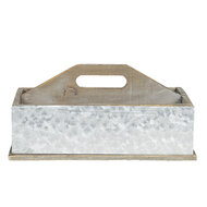 Clayre &amp; Eef   | Opbergkist Bruin 28x13x18 cm | 6H1968